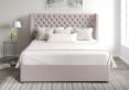 Bella Classic 4 Drw Continental Gouache Raspberry Headboard and Base Only