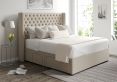 Bella Classic 4Drw Continental King Size Trebla Stone Headboard & Base