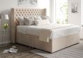 Bella Ottoman Double Opulence Stone Headboard & Base