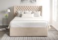Bella Ottoman Double Opulence Stone Headboard & Base