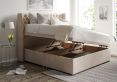 Bella Ottoman Double Opulence Stone Headboard & Base