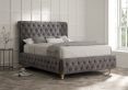 Billy Upholstered Bed Frame - Compact Double Bed Frame Only - Savannah Armour