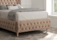 Billy Upholstered Bed Frame - Double Bed Frame Only - Savannah Mocha