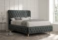 Billy Upholstered Bed Frame - King Size Bed Frame Only - Savannah Ocean