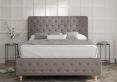 Billy Upholstered Bed Frame - Single Bed Frame Only - Shetland Mercury