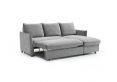 Coniston Grey Corner Sofa Bed