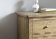 Bordeaux Oak 2 Drawer Bedside Only