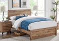 Brookes Wooden Bed Frame - Double Bed Frame Only