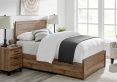 Brookes Wooden Ottoman Storage Bed - King Size Ottoman Only