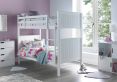 New England White Bunk Bed Frame Only