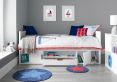 Vancouver Cabin Bed Frame Only - White