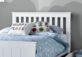 Captain White 3 Drawer Wooden Single Storage Bed