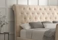 Cavendish Savannah Almond Upholstered King Size Sleigh Bed Only