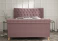 Cavendish Velvet Lilac Upholstered Sleigh Bed Only