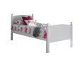 Charleston Solo White Bed Frame