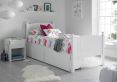 Charleston Solo White Bed Frame