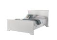 Chateaux White Wooden Bed Frame Only - King Size