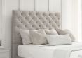 Chesterfield Arlington Ice Upholstered Compact Double Headboard and Non-Storage Base