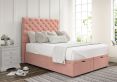 Chesterfield Arlington Candyfloss Upholstered King Size Headboard and End Lift Ottoman Base