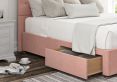 Chesterfield Arlington Candyfloss Upholstered King Size Headboard and 2 Drawer Base