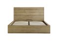 Chicago Riviera Oak Ottoman Storage Bed - King Size Ottoman Only