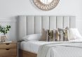 Molle Upholstered Off White Headboard - Double