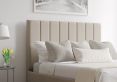 Eden Upholstered Arran Natural Compact Double Bed Frame With Beech Feet Only
