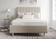Eden Upholstered Arran Natural King Size Bed Frame With Beech Feet Only