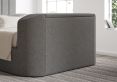 Berkley Upholstered Arran Pebble Ottoman TV Bed - Double Bed Frame Only