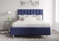 Eden Upholstered Hugo Royal King Size Bed Frame With Silver Feet Only