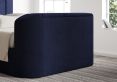 Berkley Upholstered Hugo Royal Ottoman TV Bed - Double Bed Frame Only