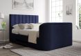 Berkley Upholstered Hugo Royal Ottoman TV Bed - Double Bed Frame Only