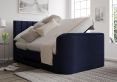 Berkley Upholstered Hugo Royal Ottoman TV Bed - Double Bed Frame Only