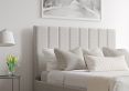 Eden Upholstered Linea Fog King Size Bed Frame With Beech Feet Only