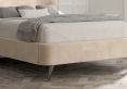 Eclipse Upholstered Bed Frame - Single Bed Frame Only - Savannah Almond