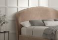 Eclipse Upholstered Bed Frame - Double Bed Frame Only - Savannah Mocha