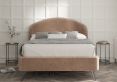 Eclipse Upholstered Bed Frame - Double Bed Frame Only - Savannah Mocha