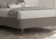 Eclipse Upholstered Bed Frame - Single Bed Frame Only - Shetland Mercury