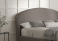 Eclipse Upholstered Bed Frame - Single Bed Frame Only - Shetland Mercury