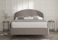 Eclipse Upholstered Bed Frame - Single Bed Frame Only - Shetland Mercury