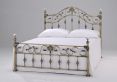 Harmony Elizabeth Crystal Brass - kingsize frame only - Antique Brass