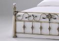 Harmony Elizabeth Crystal Brass - kingsize frame only - Antique Brass