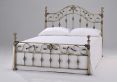 Harmony Elizabeth Brass - kingsize frame only - Antique Brass