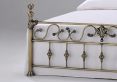 Harmony Elizabeth Brass - kingsize frame only - Antique Brass