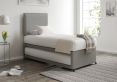 Ellesmere Magic Silver Upholstered Guest Bed Including Mattresses