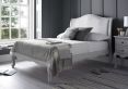 Emily Grey Bed Frame - LFE - King Size Bed Frame Only