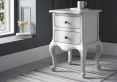 Emily Grey Bedside - 2 Drawer Bedside Only