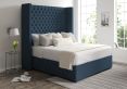 Emma Classic 4Drw Continental Super King Size Arran Cyan Headboard & Base