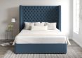 Emma Classic 4Drw Continental Double Arran Cyan Headboard & Base