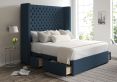 Emma Classic 4Drw Continental Super King Size Arran Cyan Headboard & Base